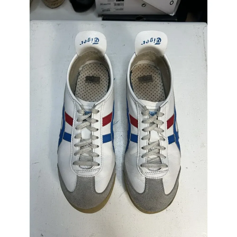 Onitsuka Tiger Mexico 66 Blue Red Asics Size 7.5 US Mens